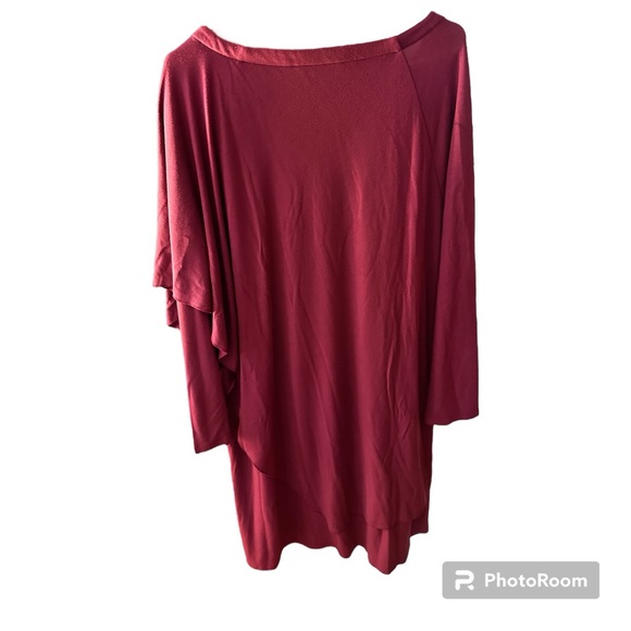 Soft Surroundings Marla Dress Dark Fuchsia - Picture 3 of 7